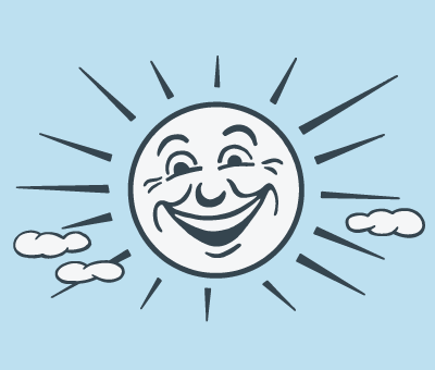 Person reaching toward a sunbeam through clouds