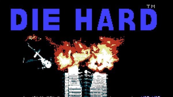 Die Hard for the NES — title screen